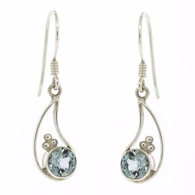 Tear Shaped Drop Earrings