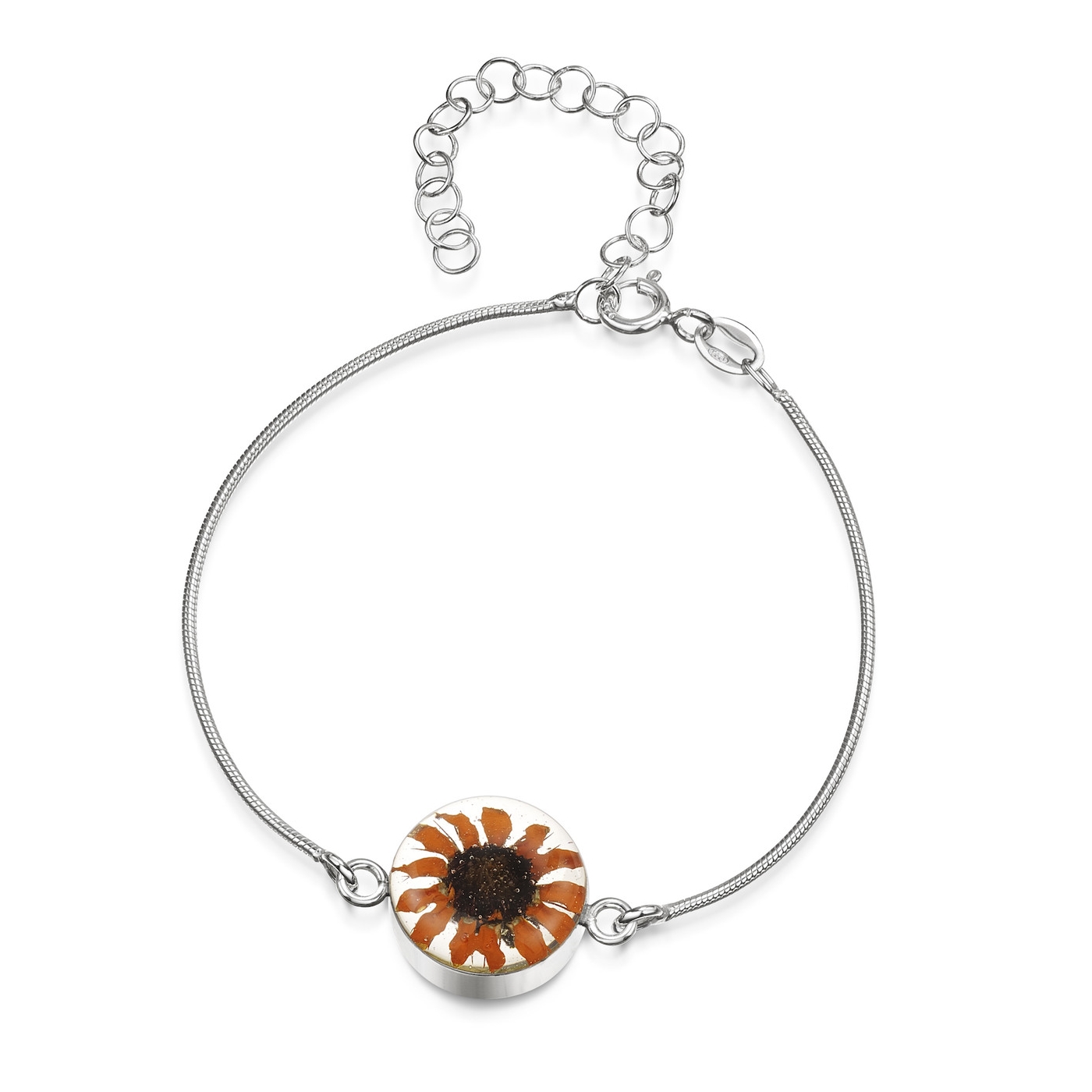 Shrieking Violet Sunflower Bracelet