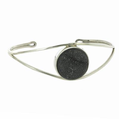 Bespoke Druzy Quartz Bangle