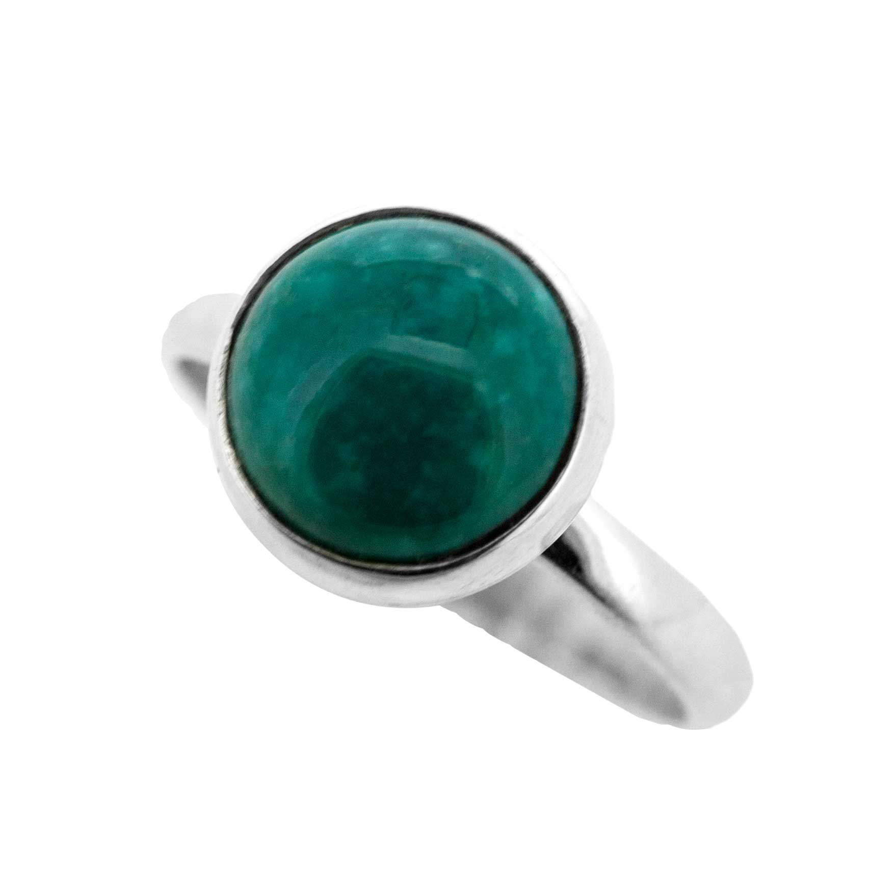 Small Round Stone  Ring