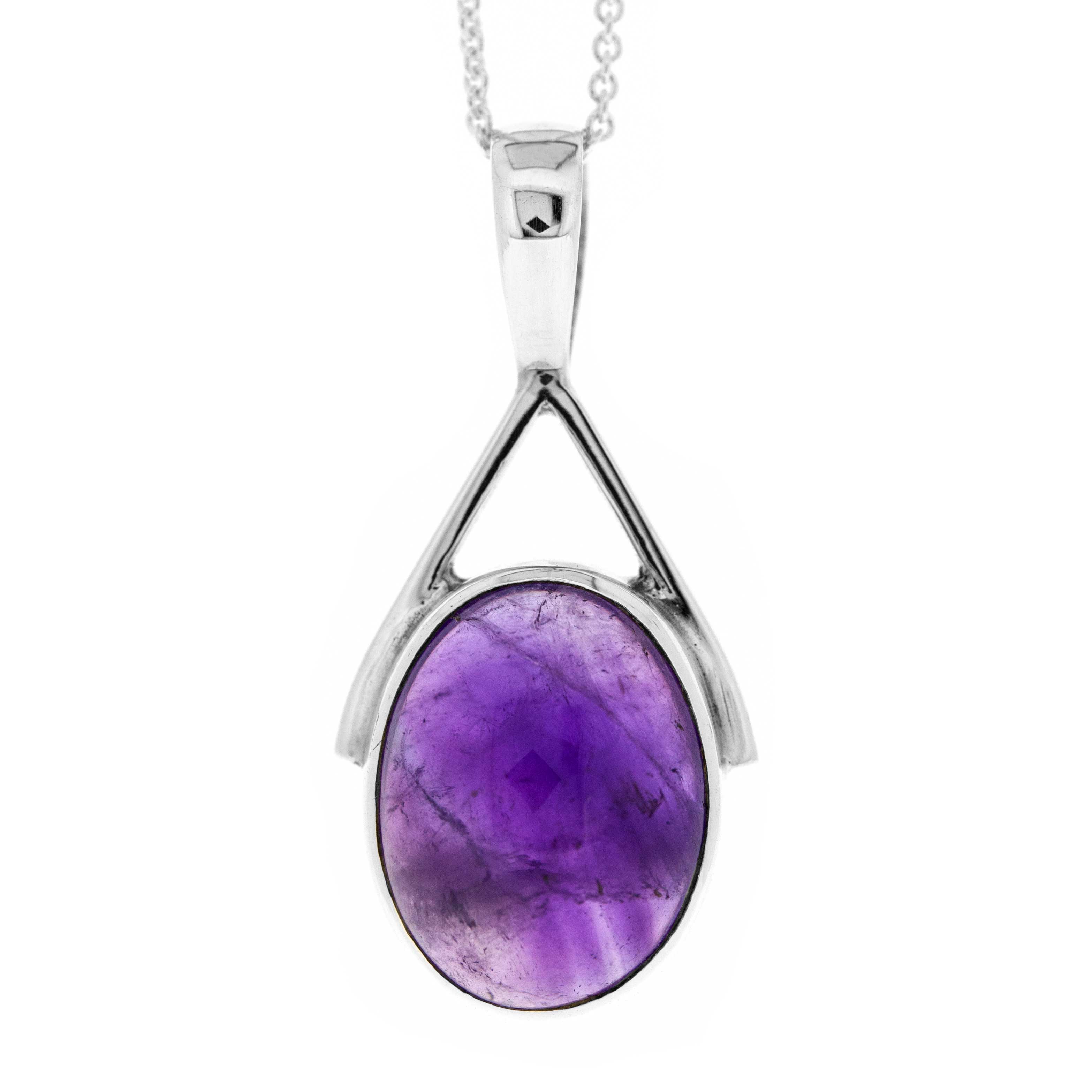 Bemine Rain Oval Pendant