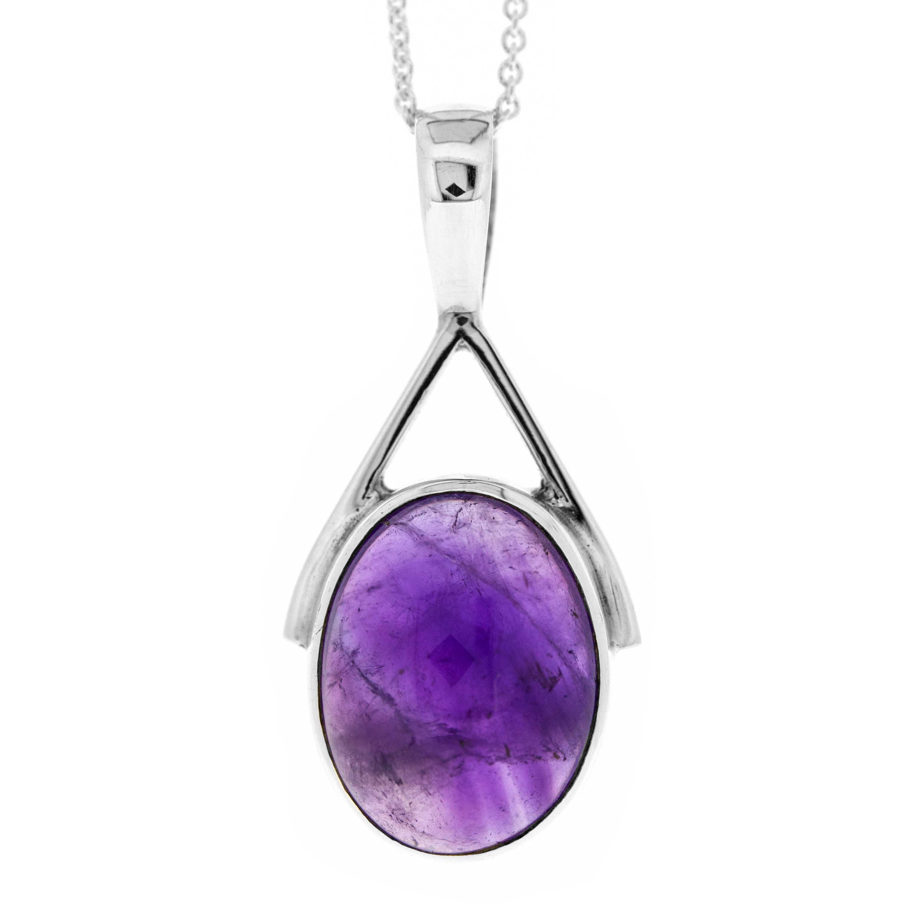 Bemine Rain Oval Pendant