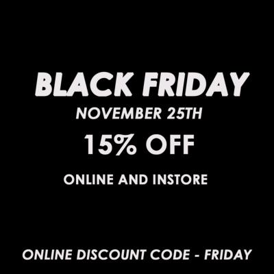 Black Friday Discount