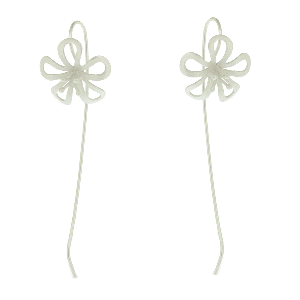 Kitten Daisy Burst Drop Earring 