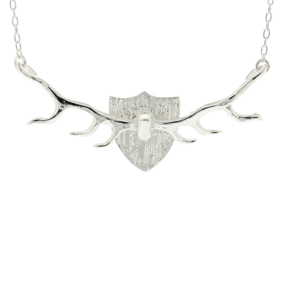 Silver Creation Antler Necklace