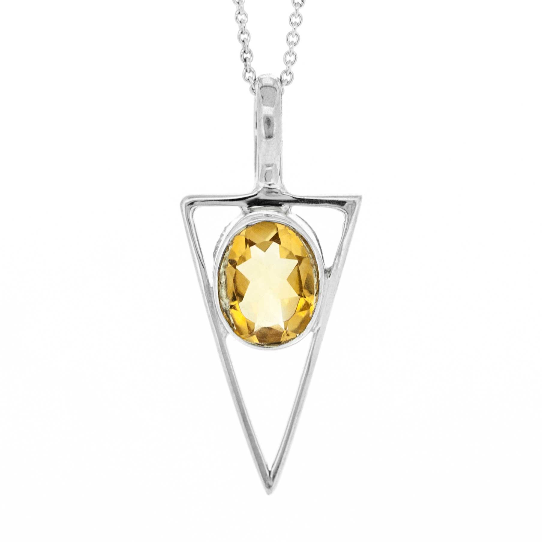 Bemine Triangle Pendant