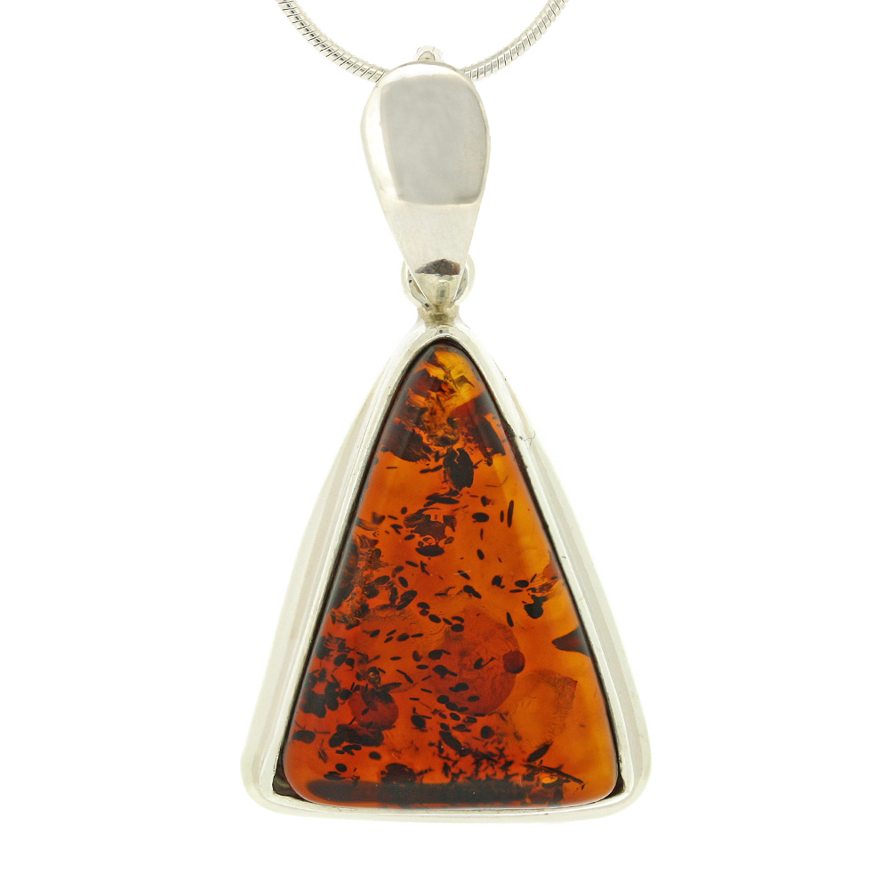 Bespoke Cognac Amber Pendant 