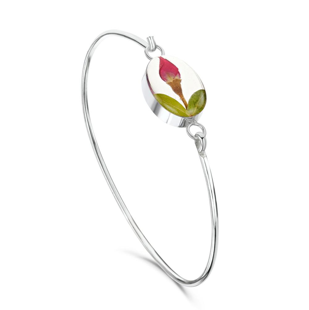 Shrieking Violet Rosebud Bangle 