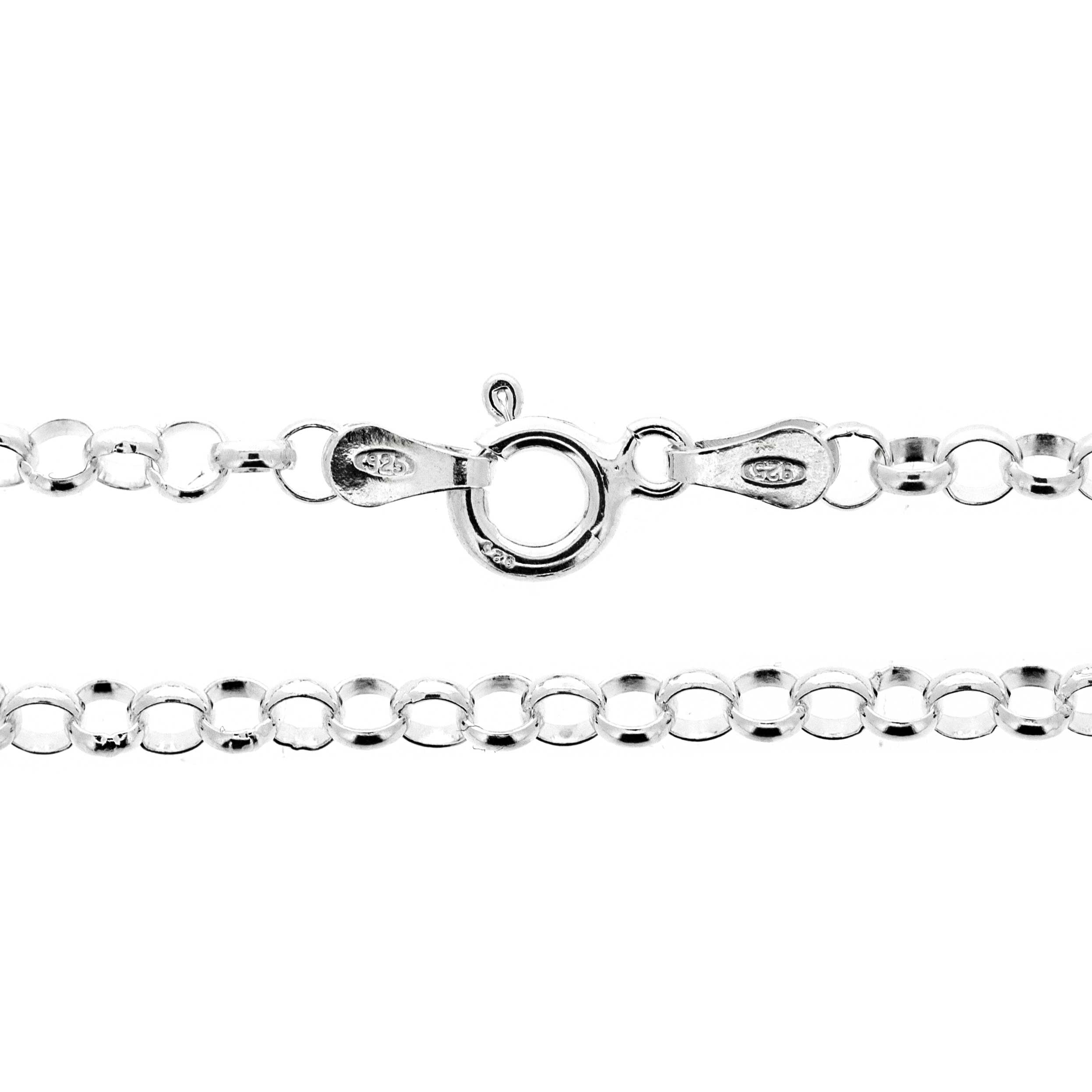 Simply Silver 8" Belcher Link Bracelet