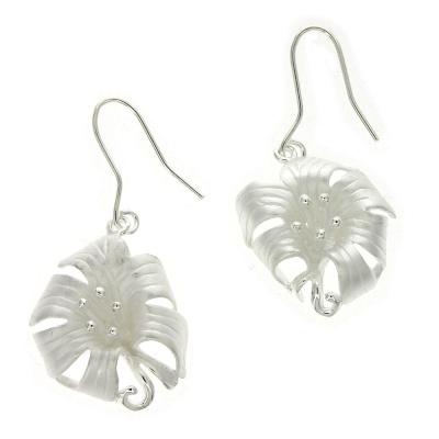 Kitten Large Lily Flower Earrings