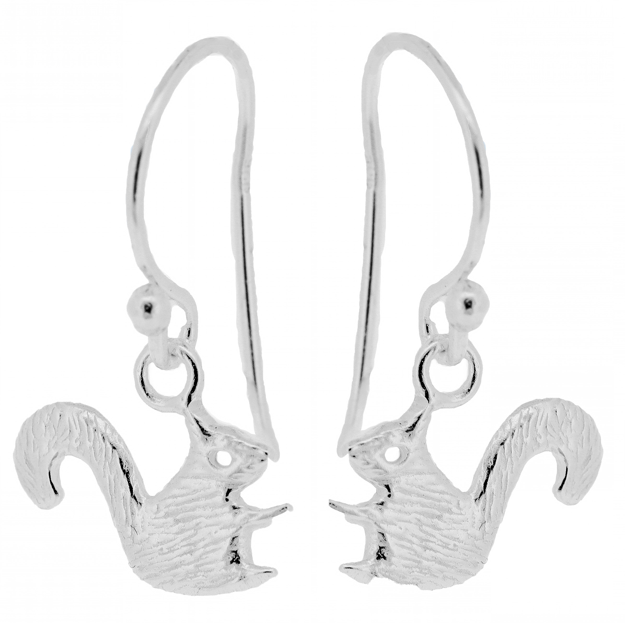 Silver Creation Squirrel Earrings