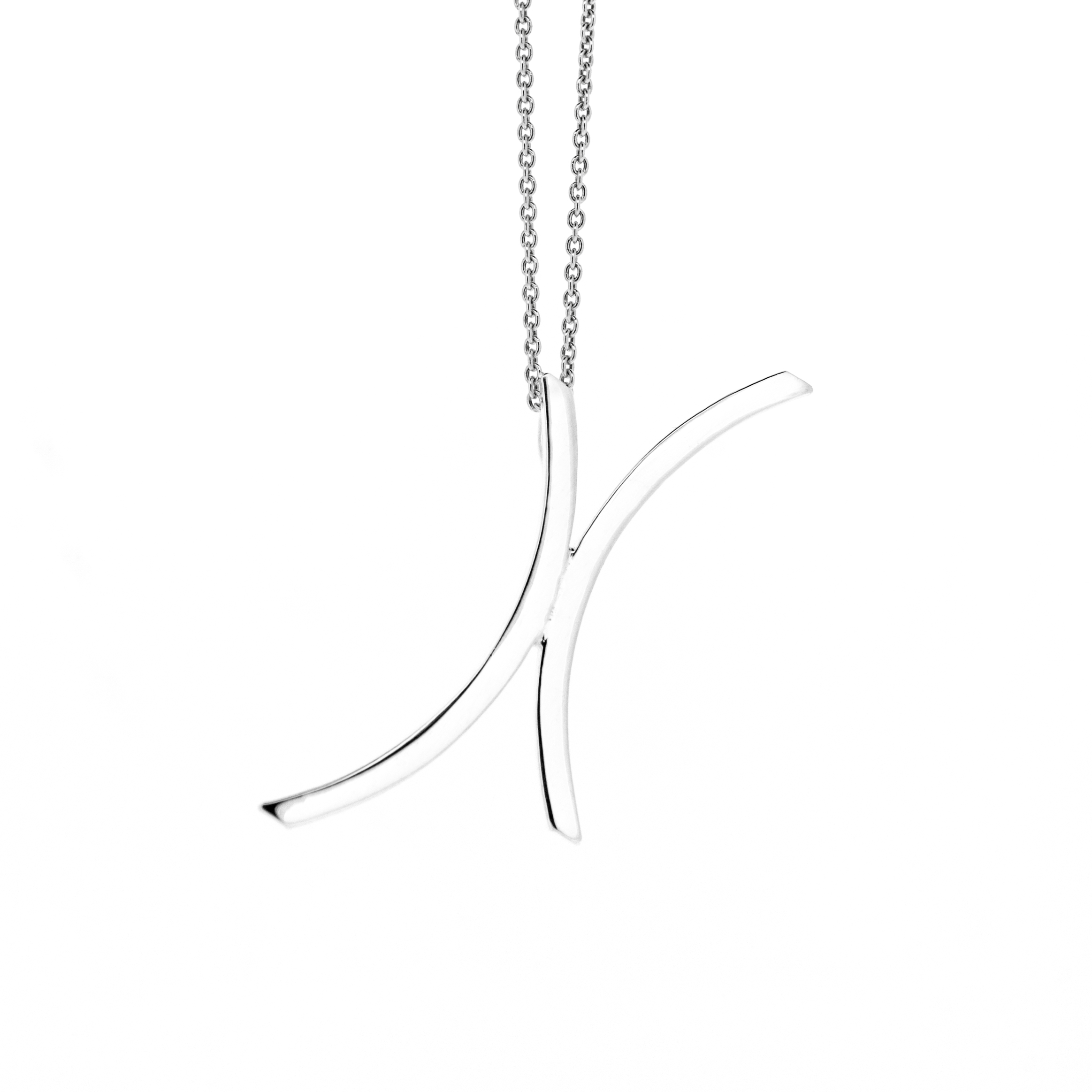 Simply Silver Lanes Pendant