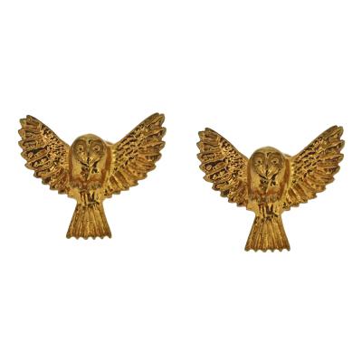 Silver Creation Barn Owl Stud Earrings