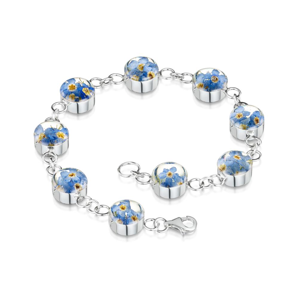 Shrieking Violet Forget Me Not Bracelet